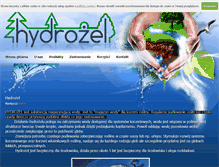 Tablet Screenshot of hydrozel.com